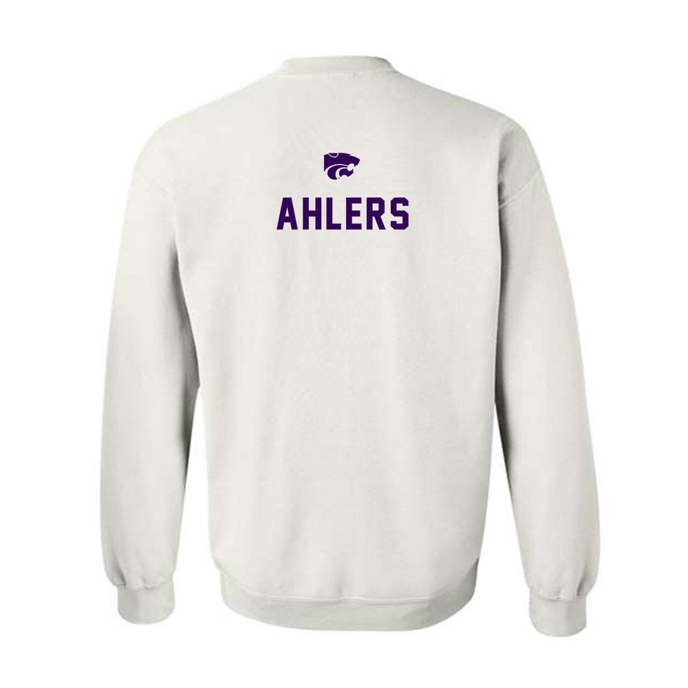 Kansas State - NCAA Women's Rowing : Regan Ahlers - EMAW Crewneck Sweatshirt-1
