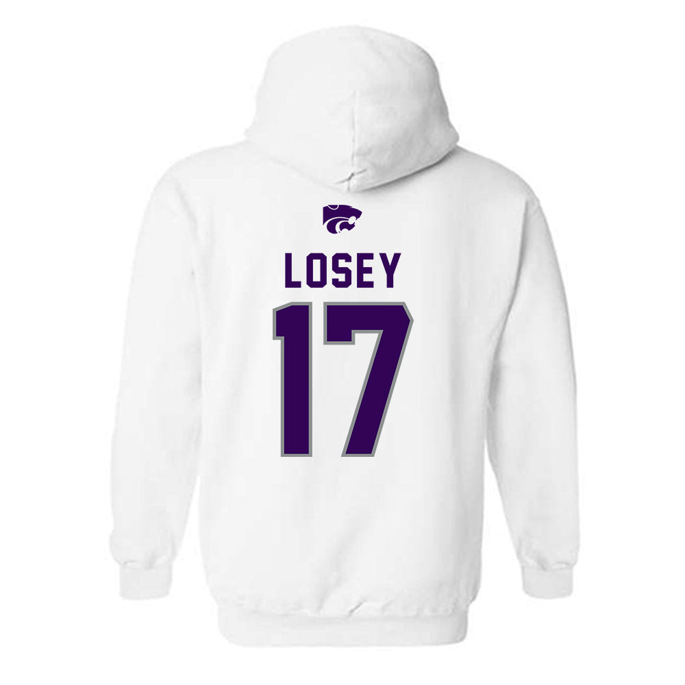 Kansas State - NCAA Women's Soccer : Jordan Losey - EMAW Hooded Sweatshirt-1