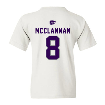 Kansas State - NCAA Football : Simon McClannan - EMAW Youth T-Shirt-1