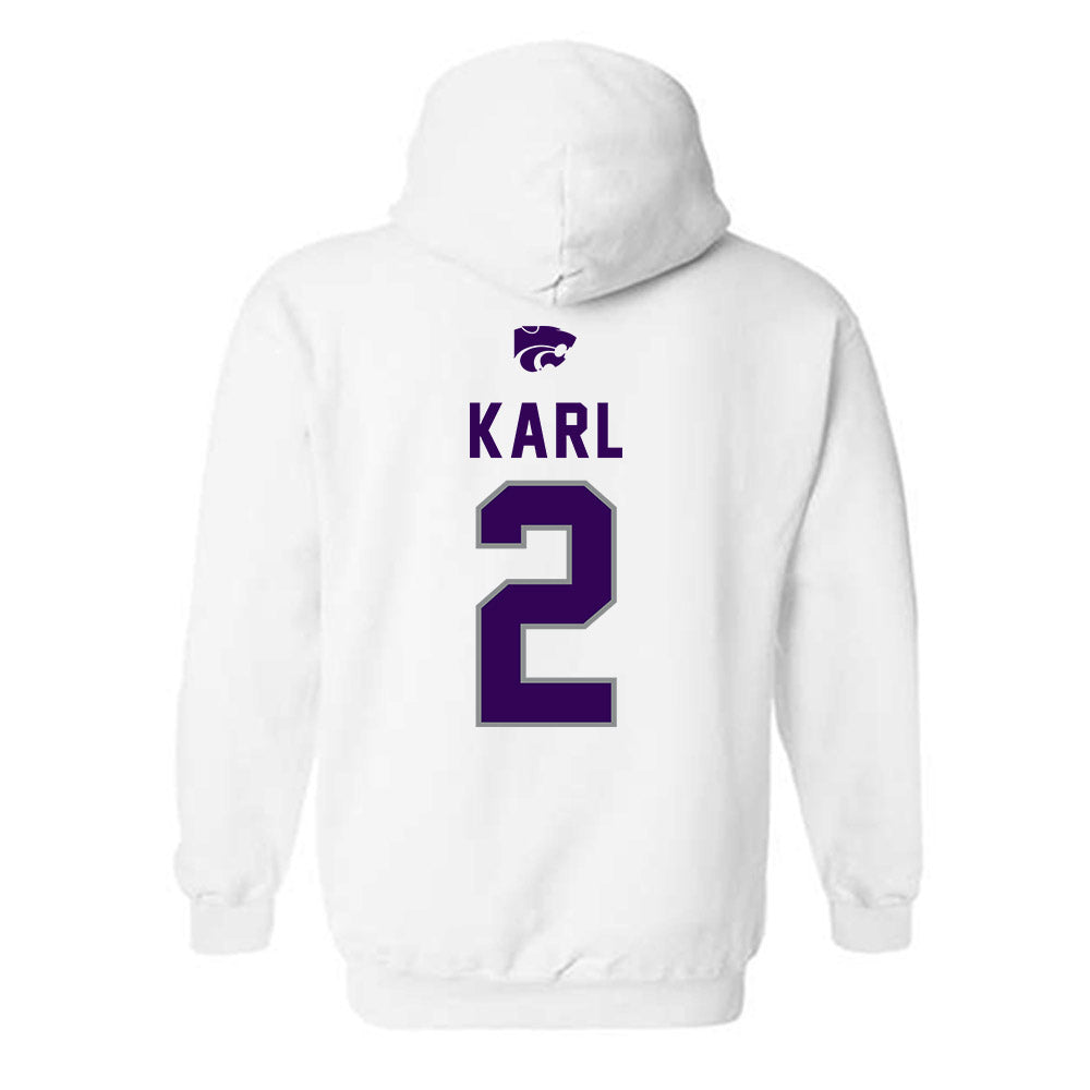 Kansas State - NCAA Baseball : Cadyn Karl - EMAW Hooded Sweatshirt-1