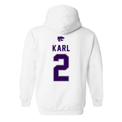 Kansas State - NCAA Baseball : Cadyn Karl - EMAW Hooded Sweatshirt-1