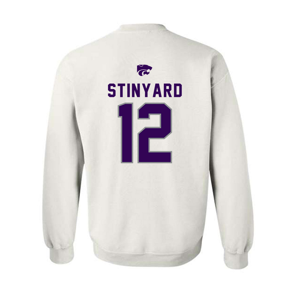 Kansas State - NCAA Football : serious stinyard - EMAW Crewneck Sweatshirt-1