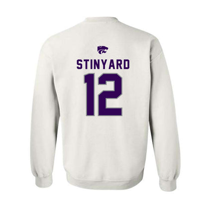 Kansas State - NCAA Football : serious stinyard - EMAW Crewneck Sweatshirt-1