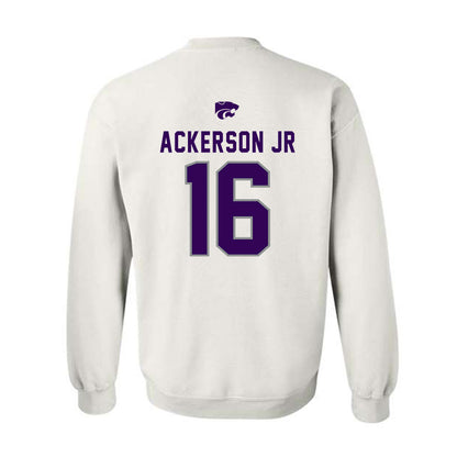 Kansas State - NCAA Football : Dj Ackerson Jr - EMAW Crewneck Sweatshirt-1