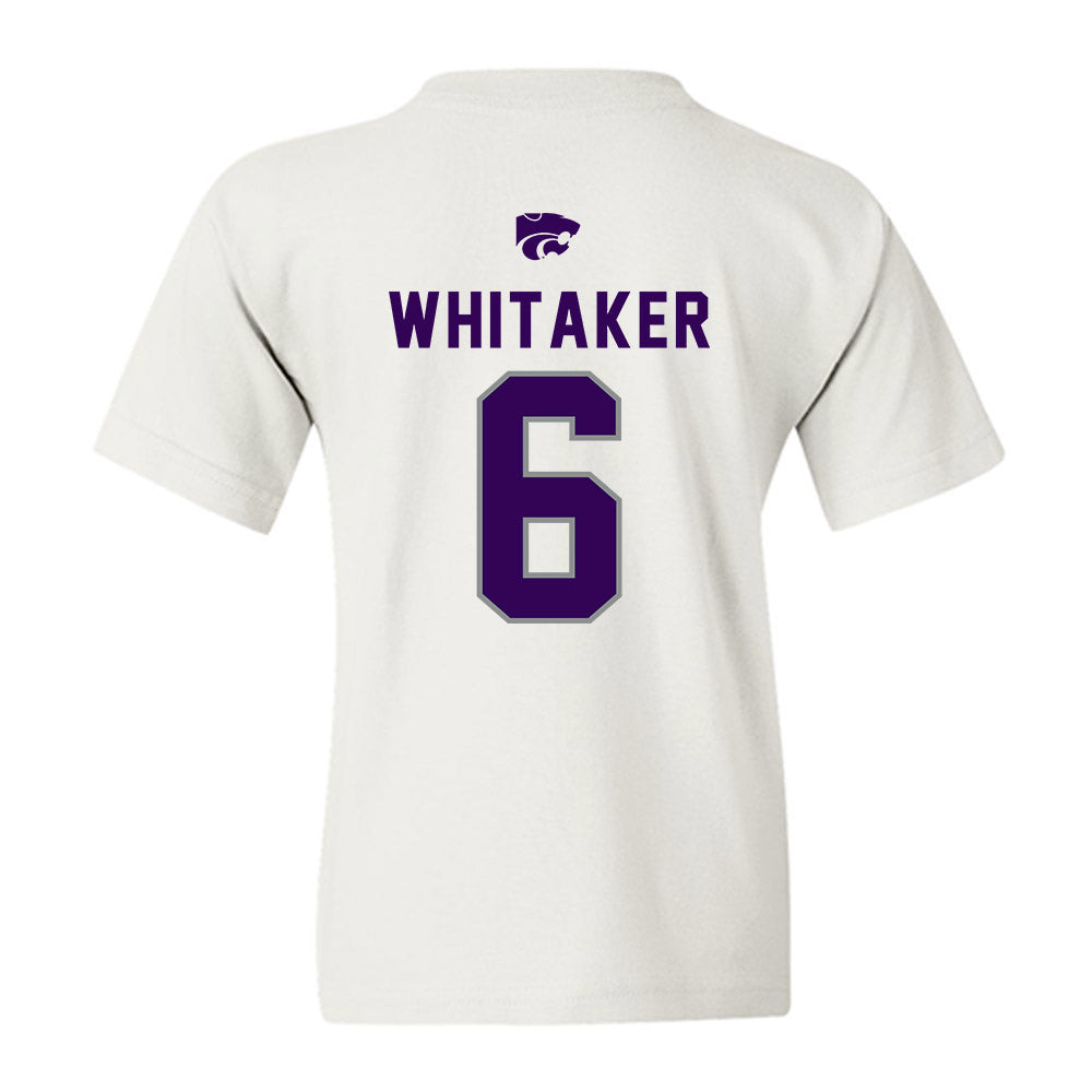 Kansas State - NCAA Football : Darien Whitaker - EMAW Youth T-Shirt-1