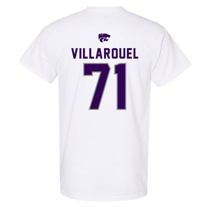 Kansas State - NCAA Football : Dylan Villarouel - EMAW T-Shirt-1