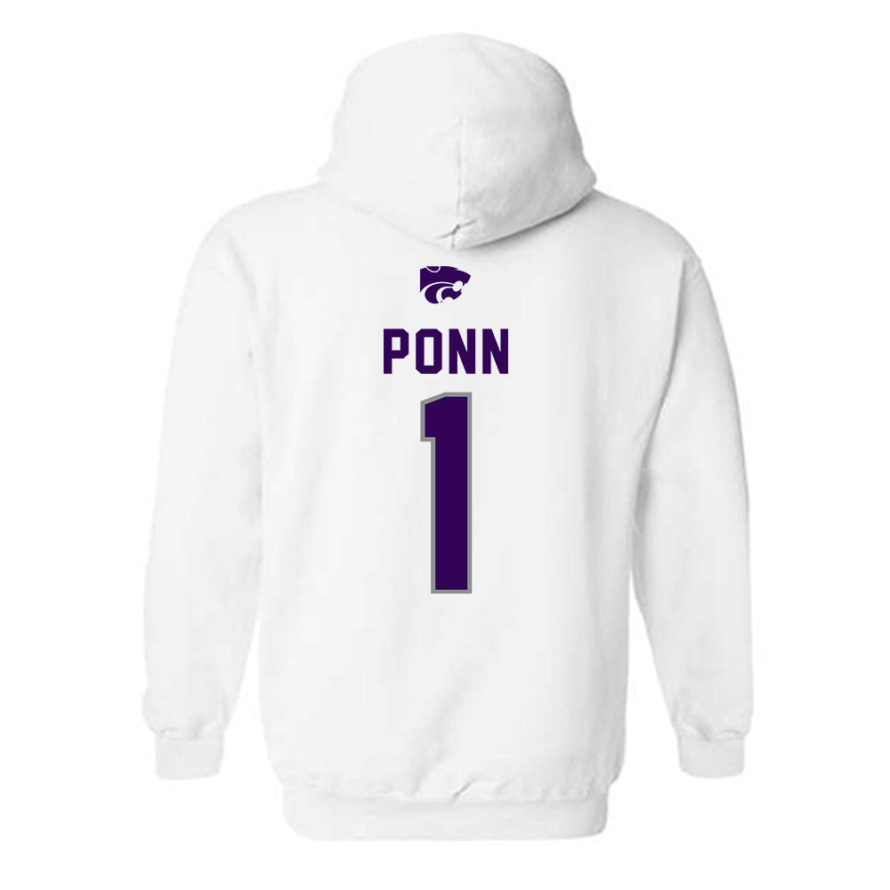 Kansas State - NCAA Women's Volleyball : Caleigh Ponn - EMAW Hooded Sweatshirt-1