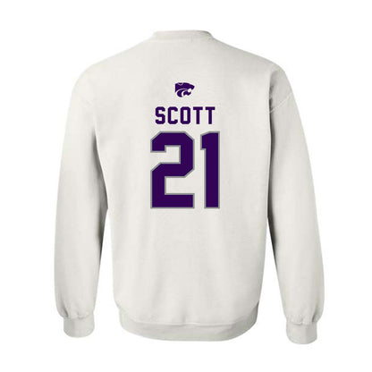 Kansas State - NCAA Football : jojo scott - EMAW Crewneck Sweatshirt-1