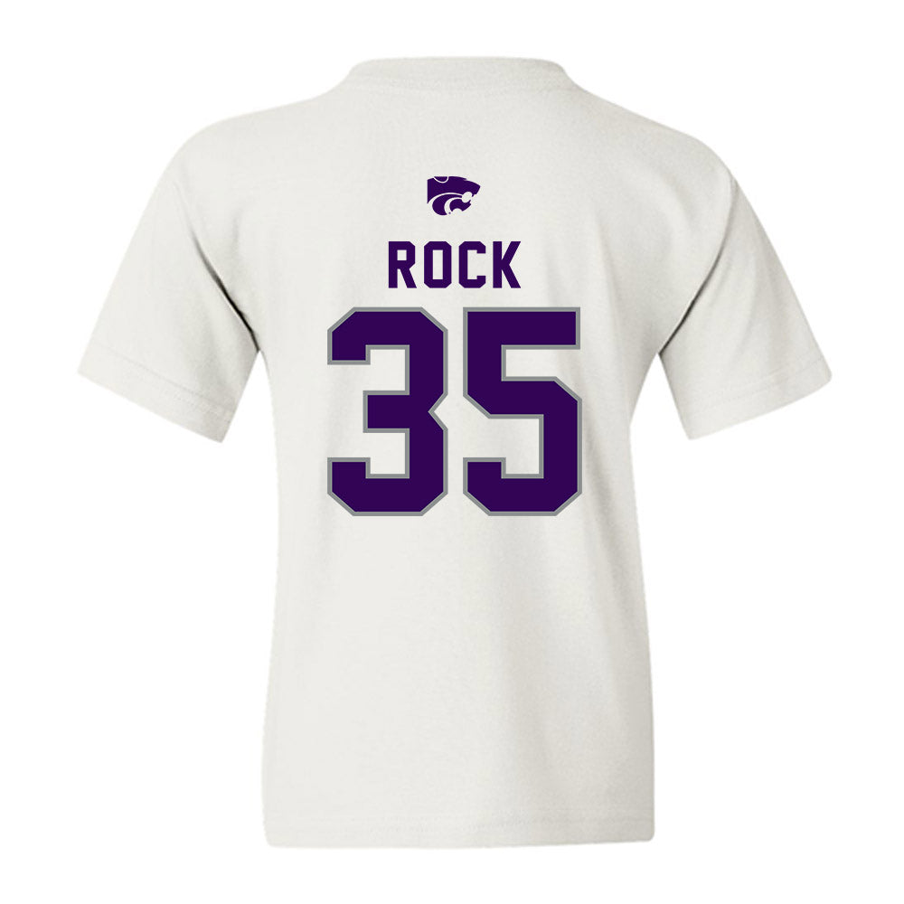 Kansas State - NCAA Men's Basketball : Jeffrey Rock - EMAW Youth T-Shirt-1