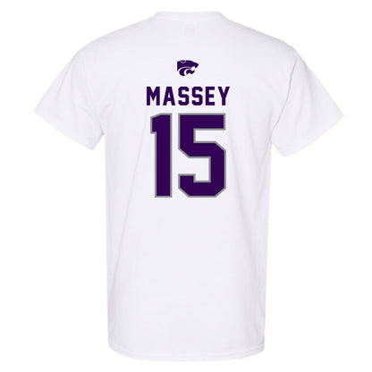 Kansas State - NCAA Women's Volleyball : Addison Massey - EMAW T-Shirt-1