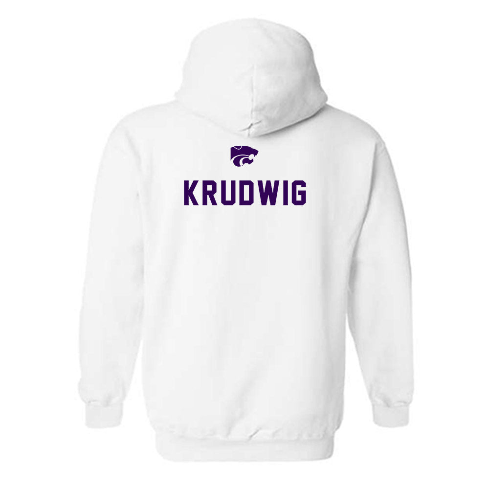 Kansas State - NCAA Men's Track & Field : Vance Krudwig - EMAW Hooded Sweatshirt-1