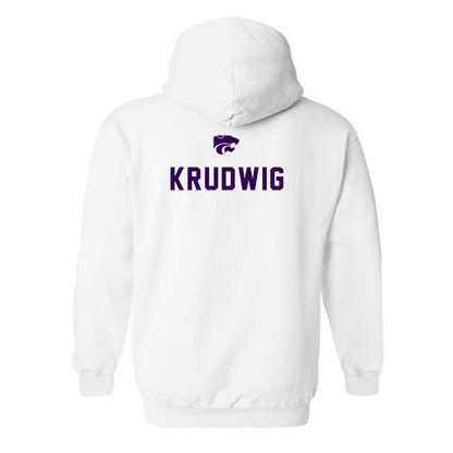 Kansas State - NCAA Men's Track & Field : Vance Krudwig - EMAW Hooded Sweatshirt-1