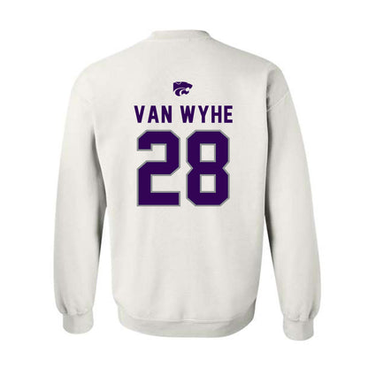 Kansas State - NCAA Football : Rex Van Wyhe - EMAW Crewneck Sweatshirt-1