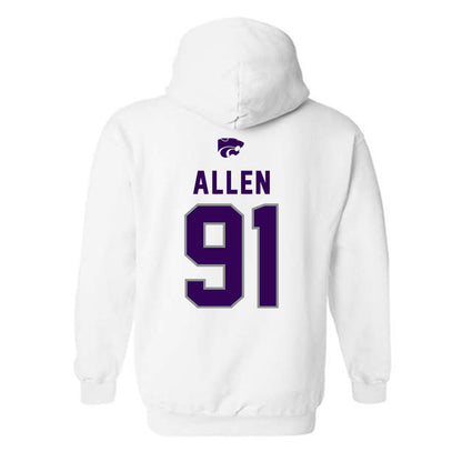 Kansas State - NCAA Football : Jordan Allen - EMAW Hooded Sweatshirt-1