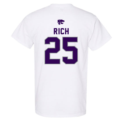 Kansas State - NCAA Football : Zashon Rich - EMAW T-Shirt-1