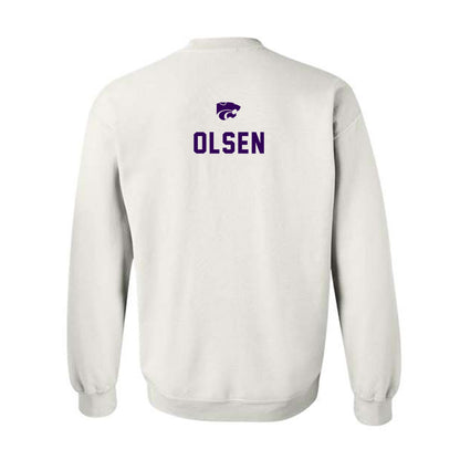 Kansas State - NCAA Men's Cross Country : Brock Olsen - EMAW Crewneck Sweatshirt-1