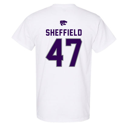 Kansas State - NCAA Baseball : Lincoln Sheffield - EMAW T-Shirt-1