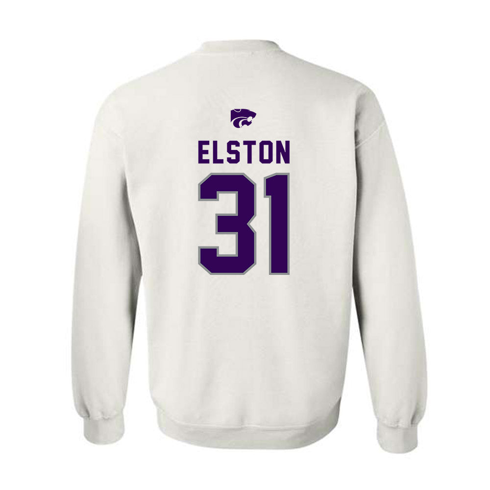 Kansas State - NCAA Football : Monterrio Elston - EMAW Crewneck Sweatshirt-1