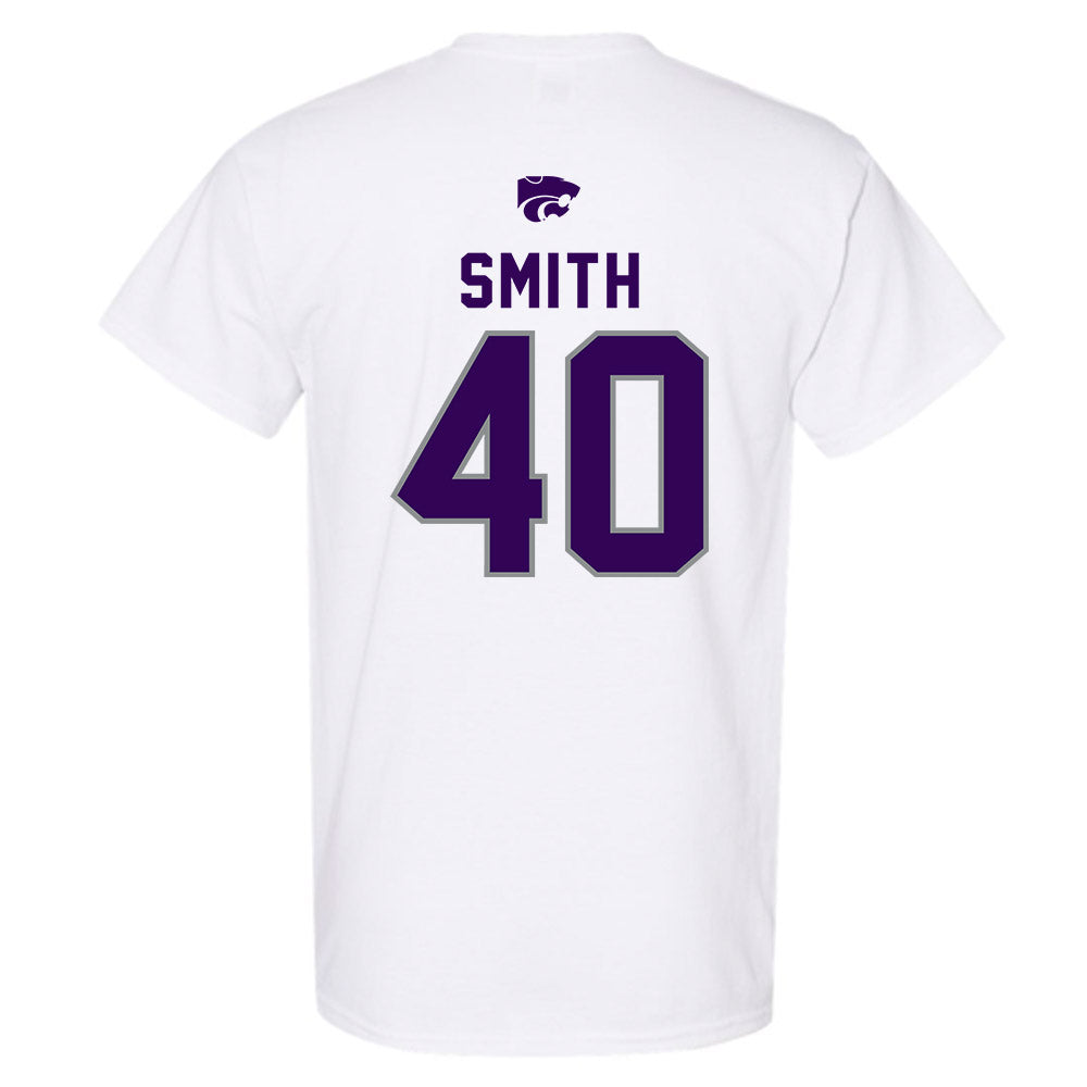 Kansas State - NCAA Baseball : Miles Smith - EMAW T-Shirt-1