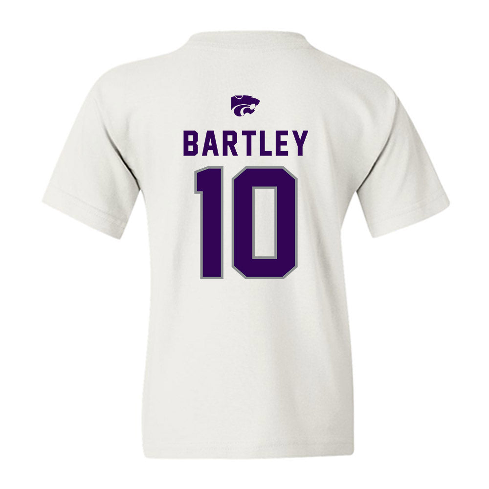 Kansas State - NCAA Football : Logan Bartley - EMAW Youth T-Shirt-1