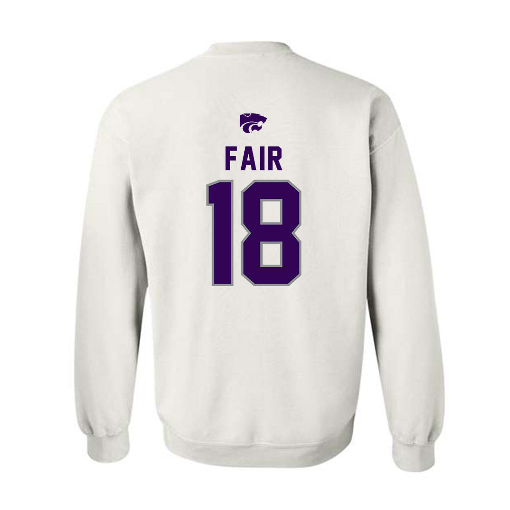 Kansas State - NCAA Football : Wesley Fair - EMAW Crewneck Sweatshirt-1