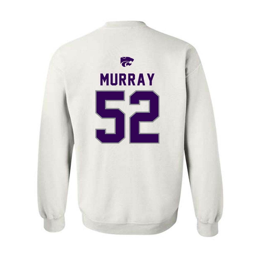 Kansas State - NCAA Baseball : Chandler Murray - EMAW Crewneck Sweatshirt-1