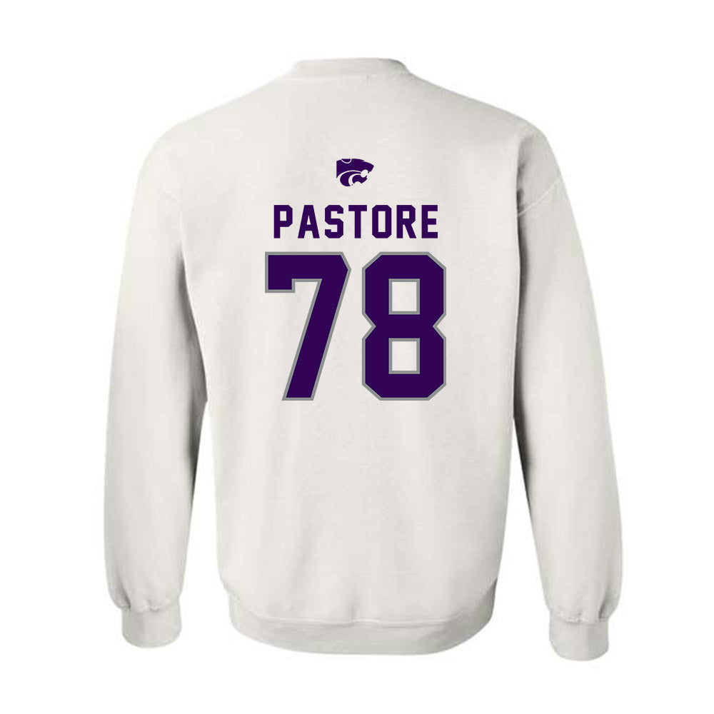 Kansas State - NCAA Football : John Pastore - EMAW Crewneck Sweatshirt-1