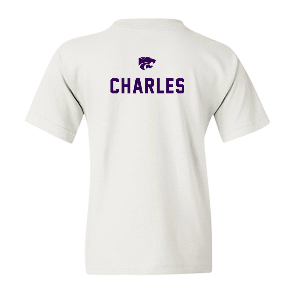 Kansas State - NCAA Men's Track & Field : Dorian Charles - EMAW Youth T-Shirt-1