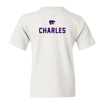 Kansas State - NCAA Men's Track & Field : Dorian Charles - EMAW Youth T-Shirt-1