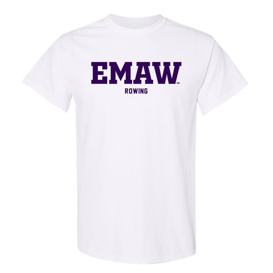 Kansas State - NCAA Women's Rowing : Regan Ahlers - EMAW T-Shirt-0