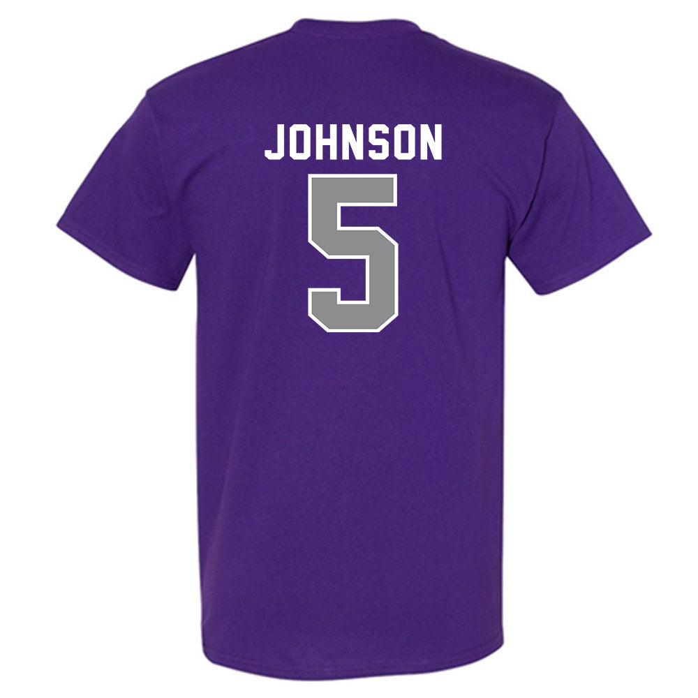 Kansas State - NCAA Football : Avery Johnson - Wildcat hand sign T-Shirt-1
