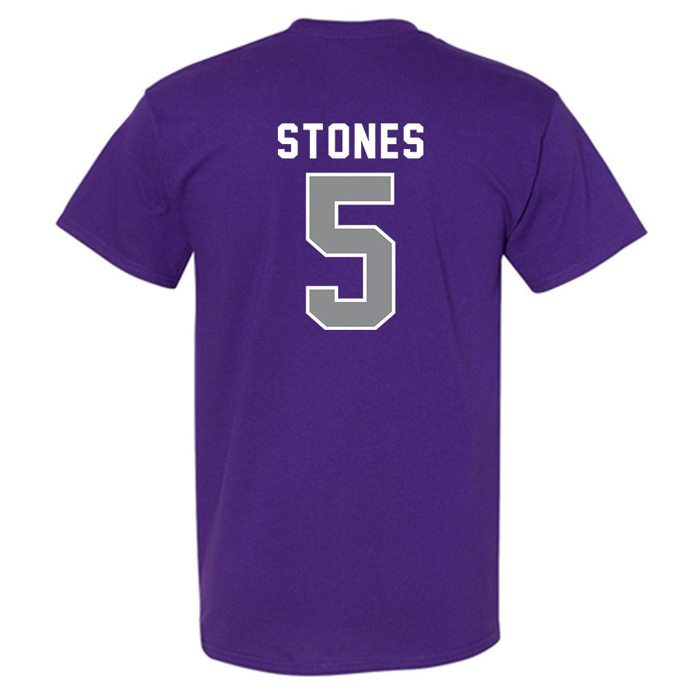 Kansas State - NCAA Women's Volleyball : Avery Stones - Wildcat hand sign T-Shirt-1