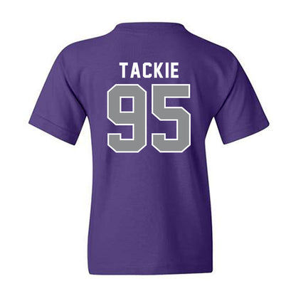 Kansas State - NCAA Football : Patrick Tackie - Wildcat hand sign Youth T-Shirt-1