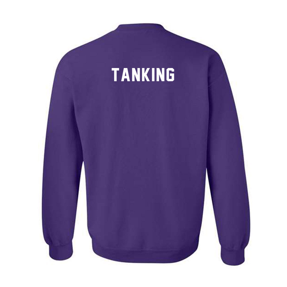 Kansas State - NCAA Women's Track & Field : Saydee Tanking - Wildcat hand sign Crewneck Sweatshirt-1