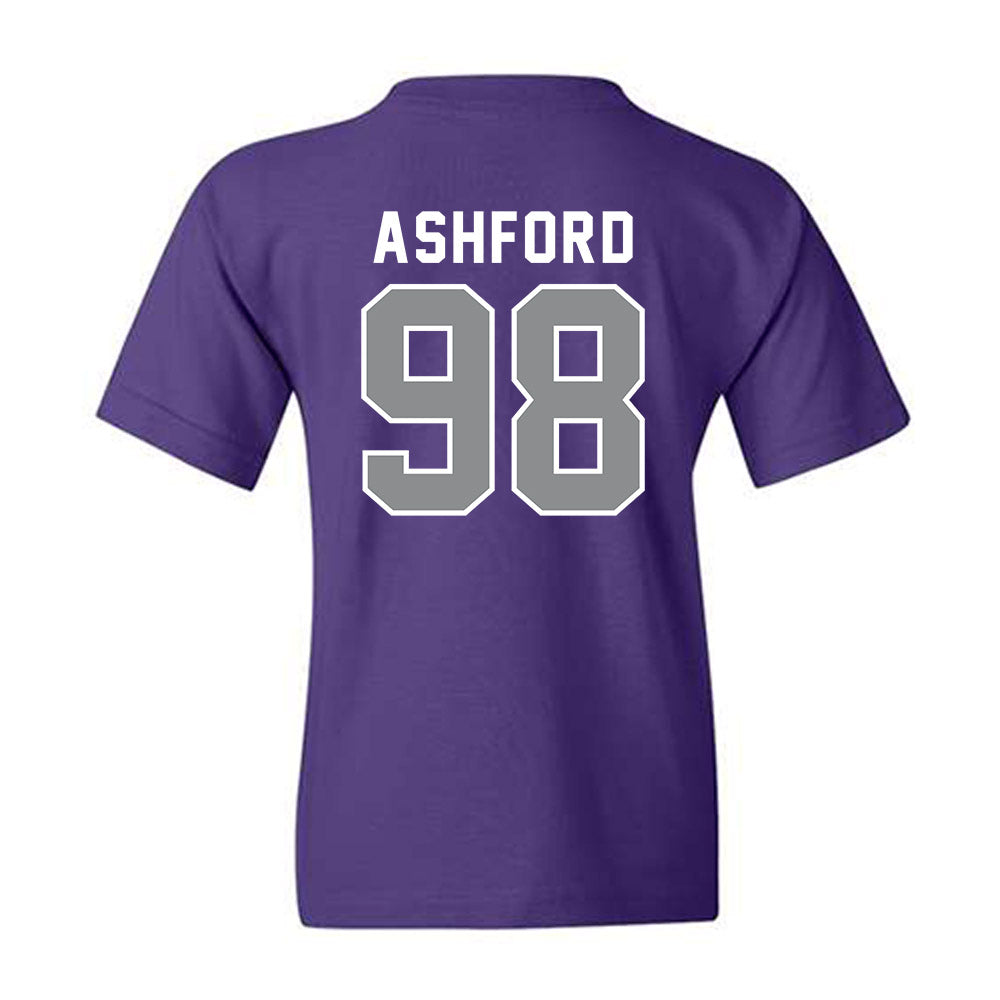 Kansas State - NCAA Football : Tucker Ashford - Wildcat hand sign Youth T-Shirt-1
