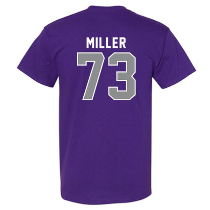 Kansas State - NCAA Football : Ollie Miller - Wildcat hand sign T-Shirt-1