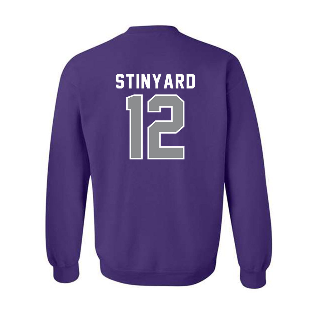 Kansas State - NCAA Football : serious stinyard - Wildcat hand sign Crewneck Sweatshirt-1