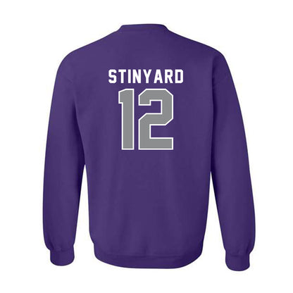 Kansas State - NCAA Football : serious stinyard - Wildcat hand sign Crewneck Sweatshirt-1