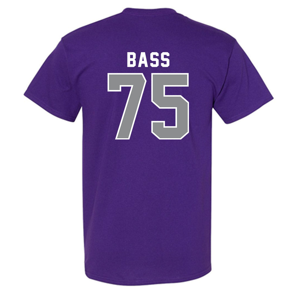 Kansas State - NCAA Football : Holden Bass - Wildcat hand sign T-Shirt-1