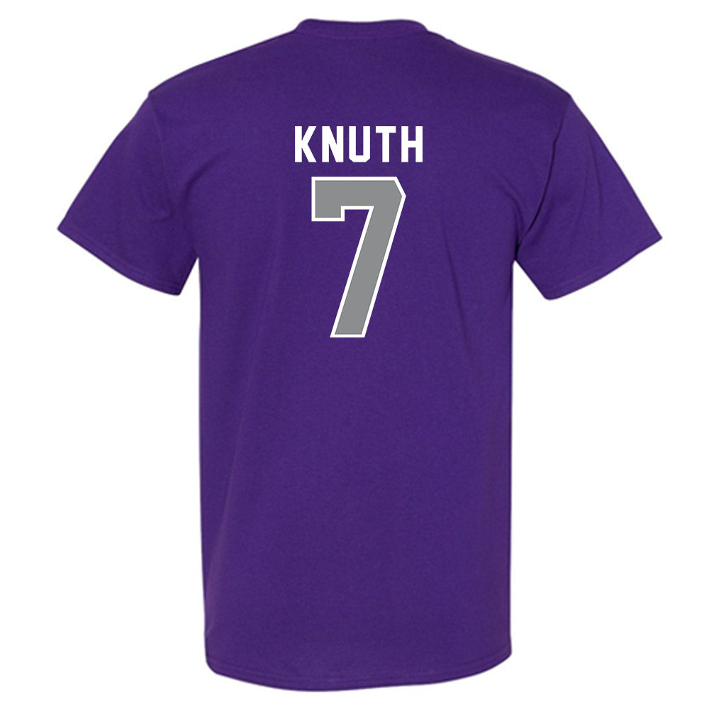 Kansas State - NCAA Football : Jacob Knuth - Wildcat hand sign T-Shirt-1