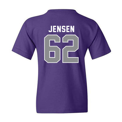 Kansas State - NCAA Football : Jordan Jensen - Wildcat hand sign Youth T-Shirt-1