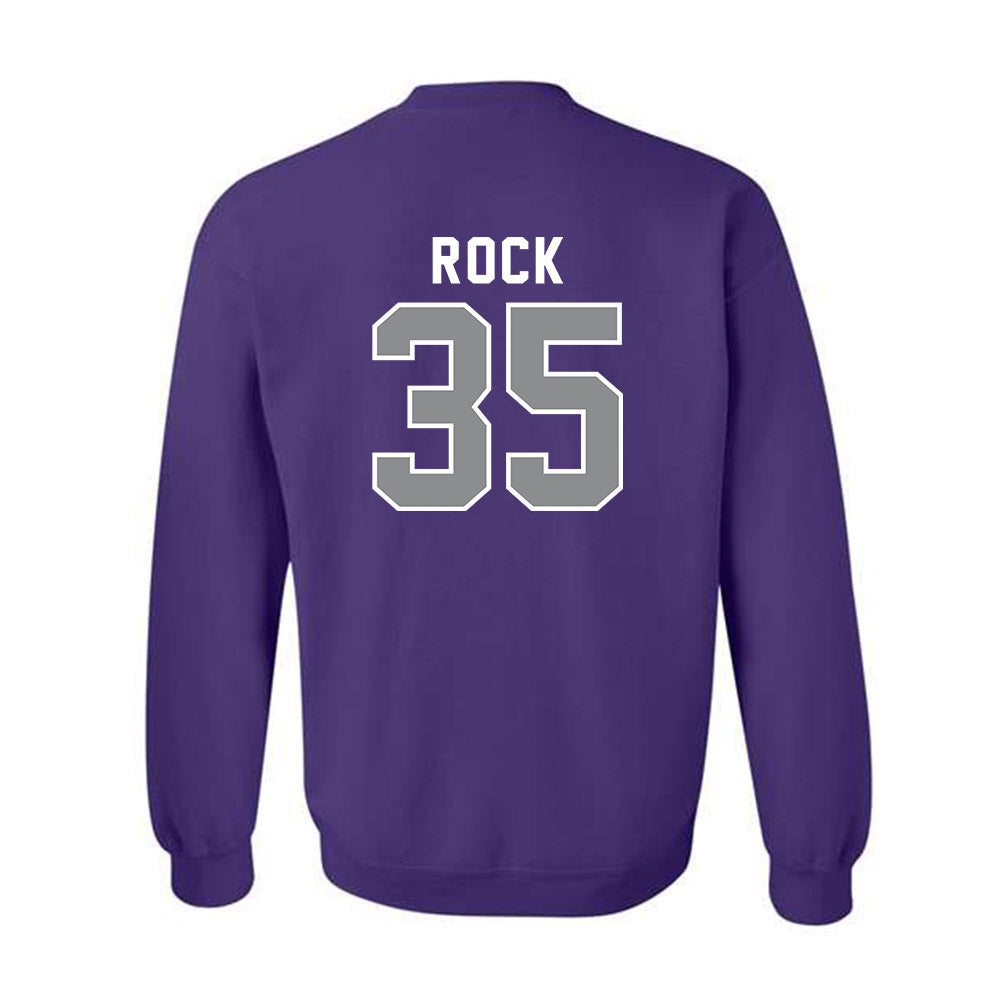 Kansas State - NCAA Men's Basketball : Jeffrey Rock - Wildcat hand sign Crewneck Sweatshirt-1