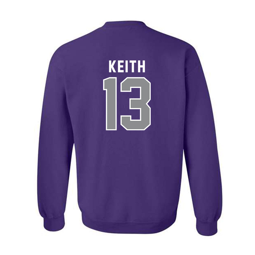 Kansas State - NCAA Football : Kaprice Keith - Wildcat hand sign Crewneck Sweatshirt-1