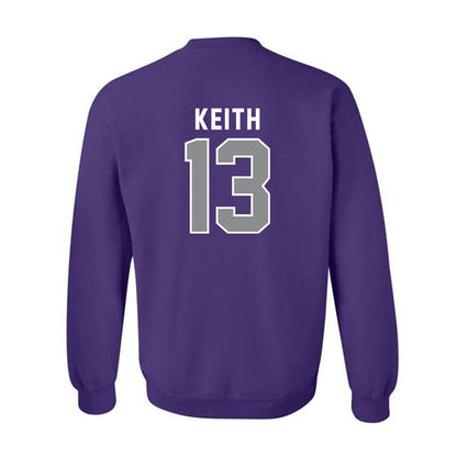Kansas State - NCAA Football : Kaprice Keith - Wildcat hand sign Crewneck Sweatshirt-1