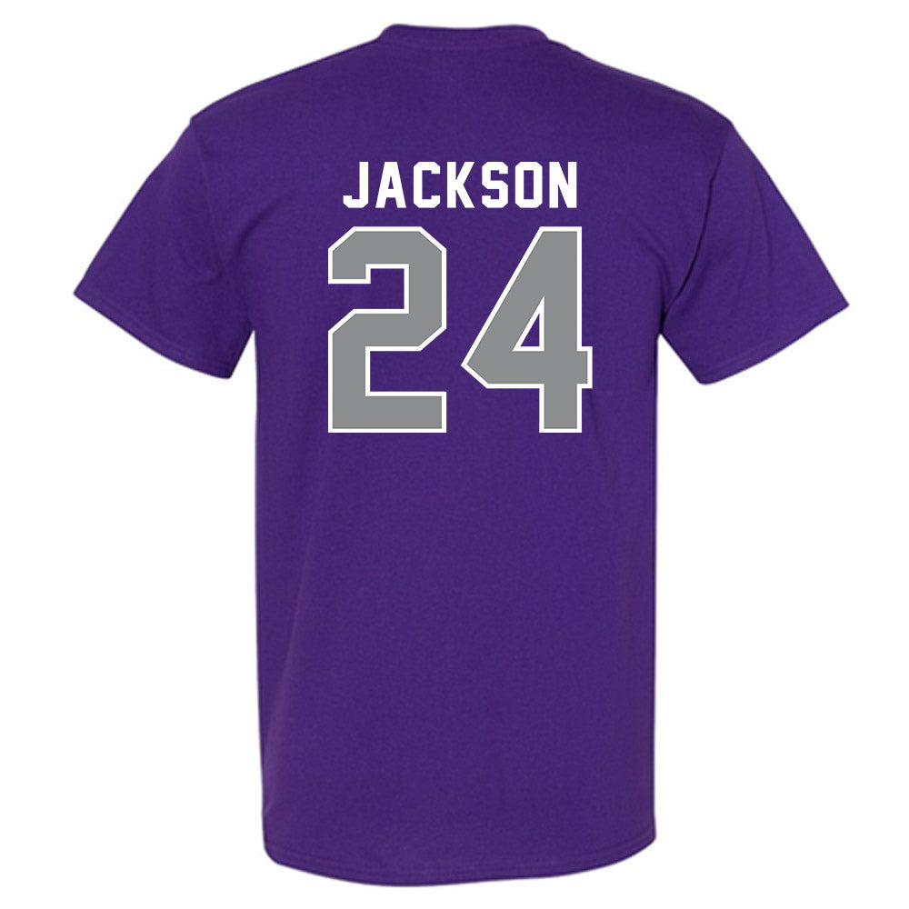 Kansas State - NCAA Football : Martel Jackson - Wildcat hand sign T-Shirt-1