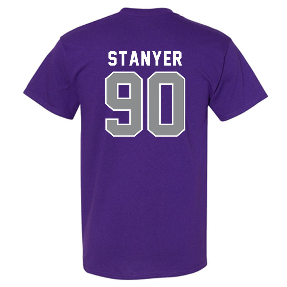 Kansas State - NCAA Football : Brad Stanyer - Wildcat hand sign T-Shirt-1