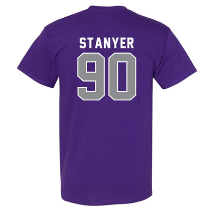 Kansas State - NCAA Football : Brad Stanyer - Wildcat hand sign T-Shirt-1