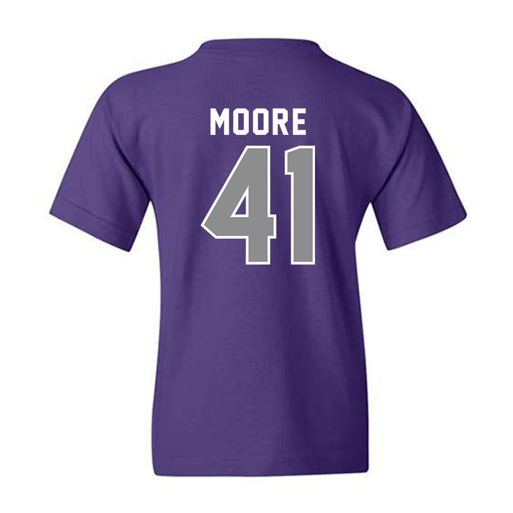 Kansas State - NCAA Football : Ashton Moore - Wildcat hand sign Youth T-Shirt-1