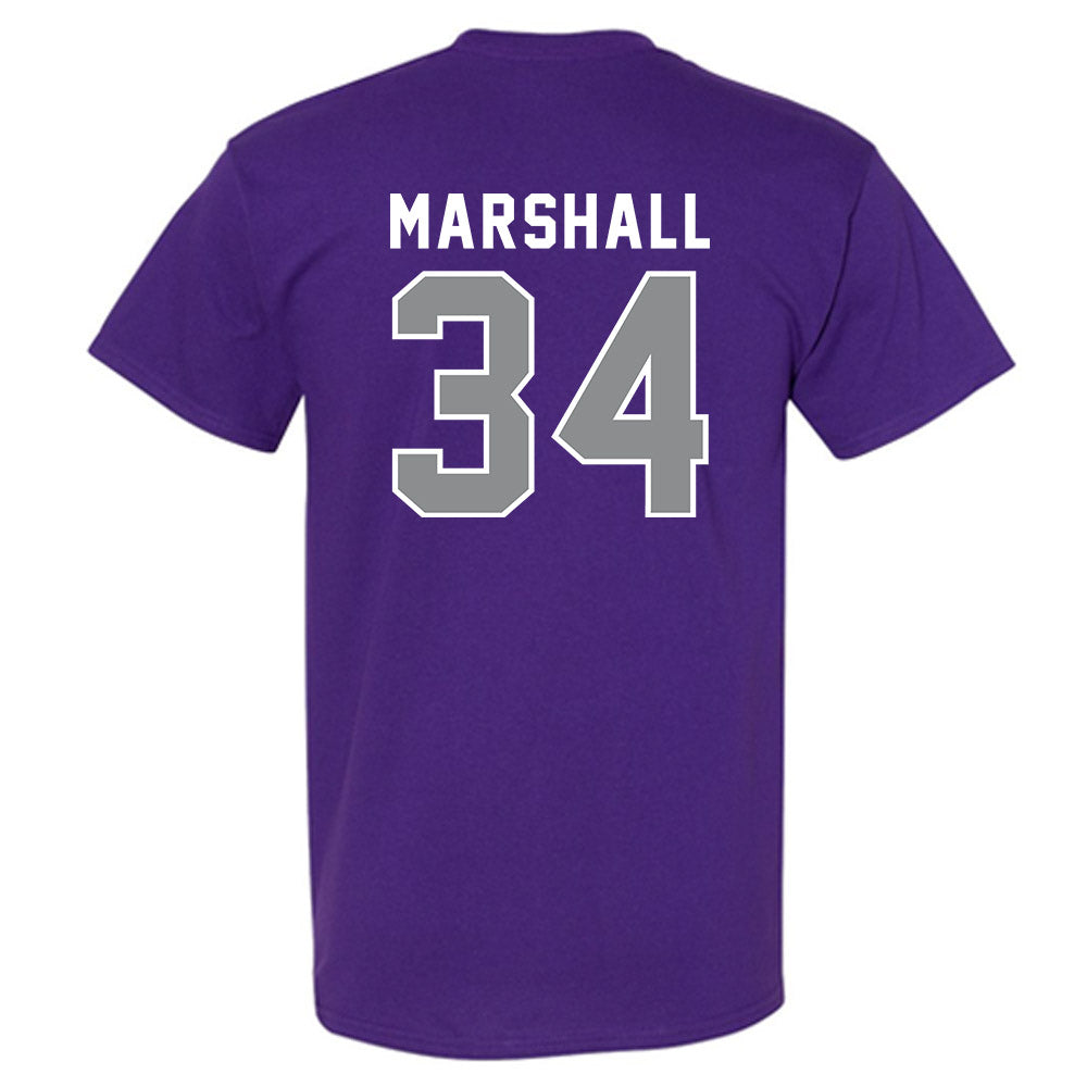 Kansas State - NCAA Women's Soccer : Allison Marshall - Wildcat hand sign T-Shirt-1