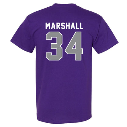 Kansas State - NCAA Women's Soccer : Allison Marshall - Wildcat hand sign T-Shirt-1